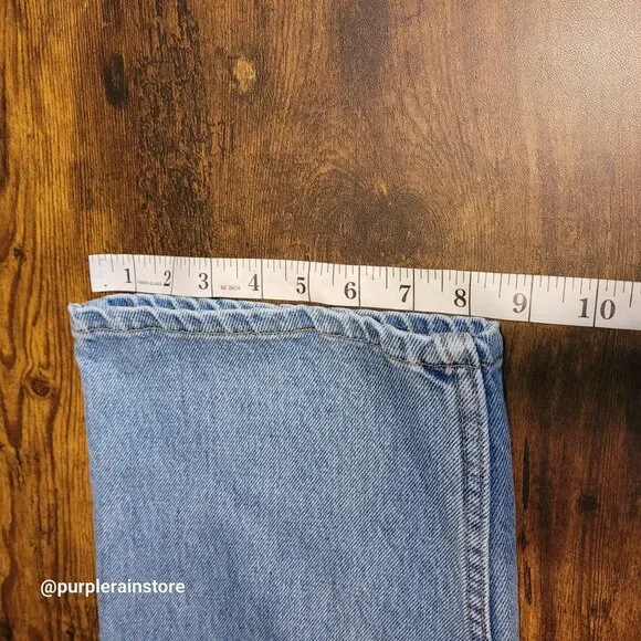 Vtg Levi's Jeans 48x30 Measures 46x30 Relaxed 540 Orange Tab Medium Light Wash